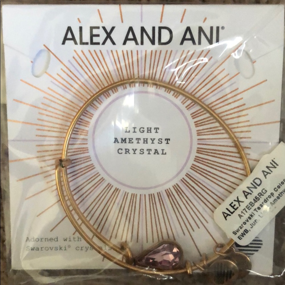 Light Amethyst Crystal - Alex and Ani